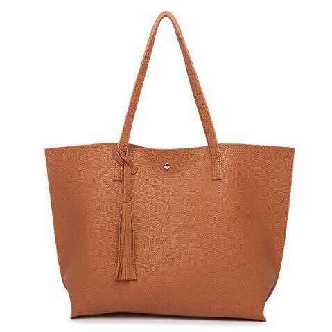 תיק טוט לנשים בצבע בורדו