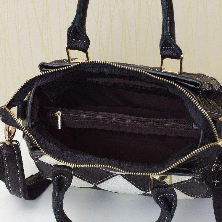 Patchwork leather bag