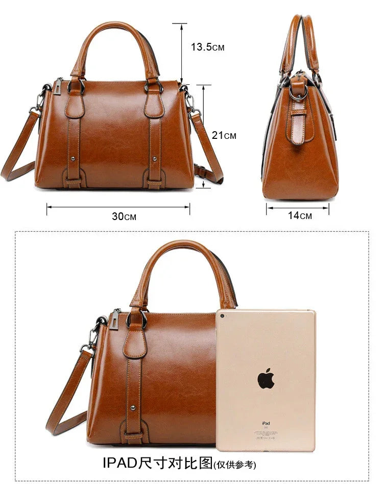 Elegant leather handbag for women - a combination of style and practicality