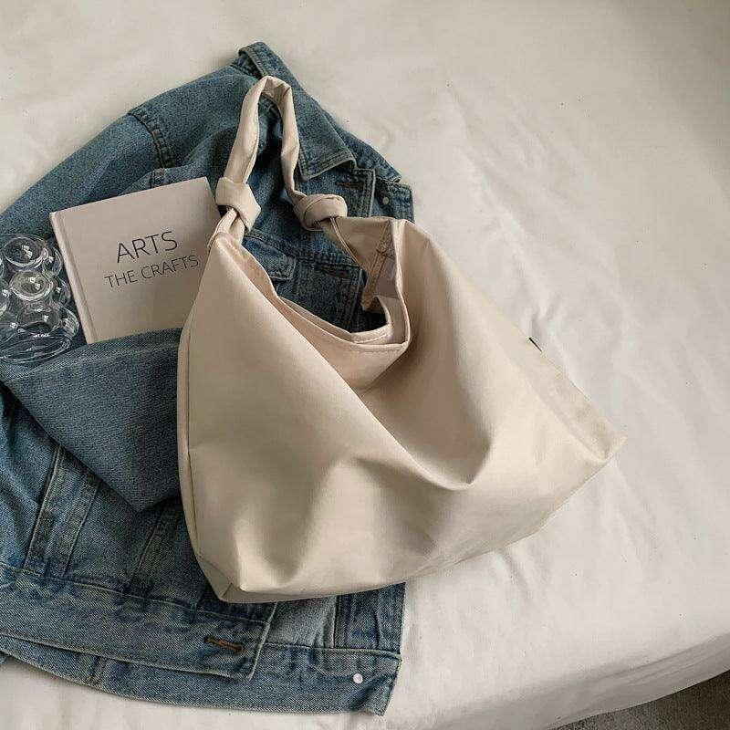 תיק בד קז'ואל עם עיצוב קשר Kazum