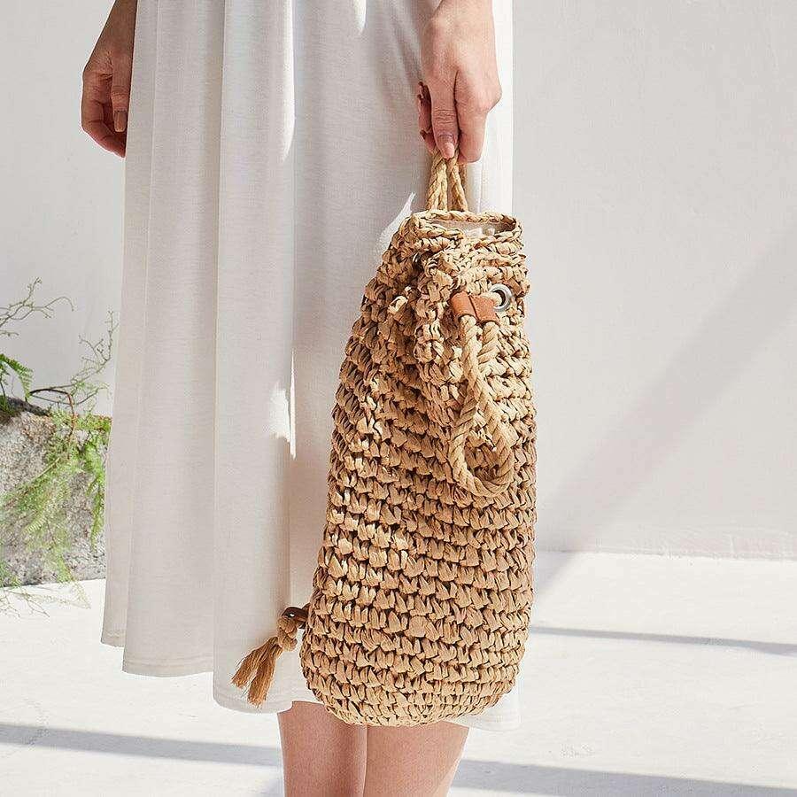 תיק גב קש לנשים Kazum