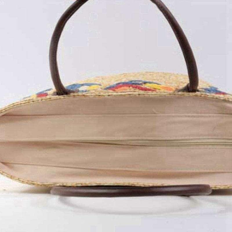 תיק קש לים Kazum