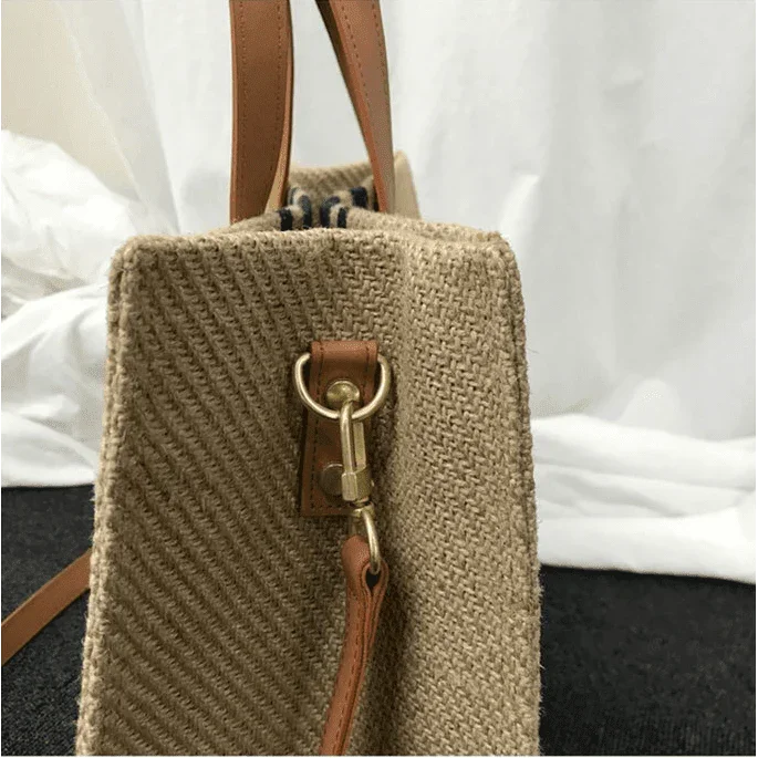 תיק יד קשיח בסגנון קלאסי עם ידיות עור Kazum