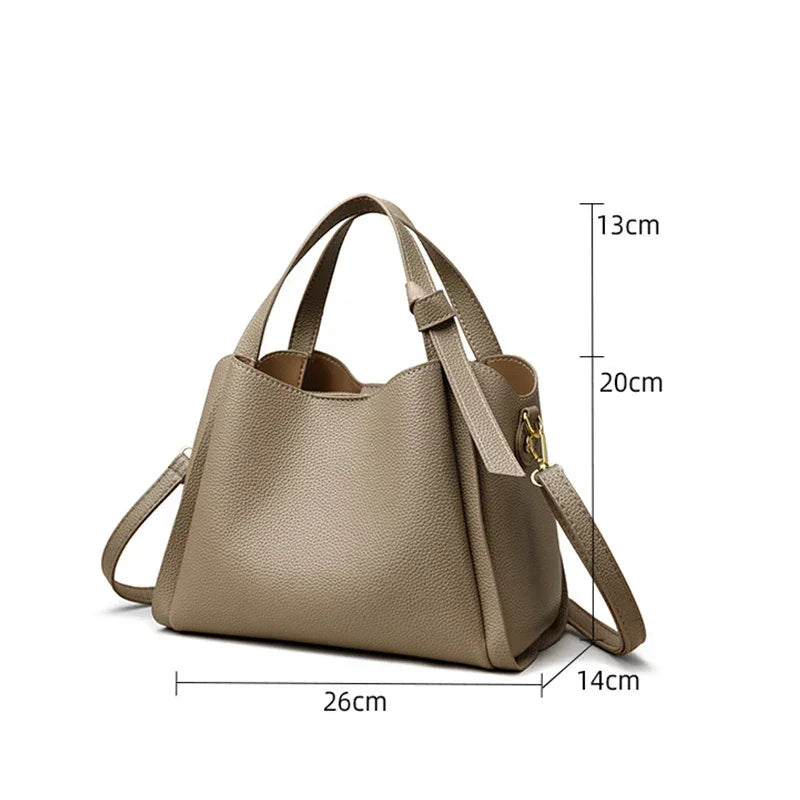 A classic handbag with a modern and elegant design