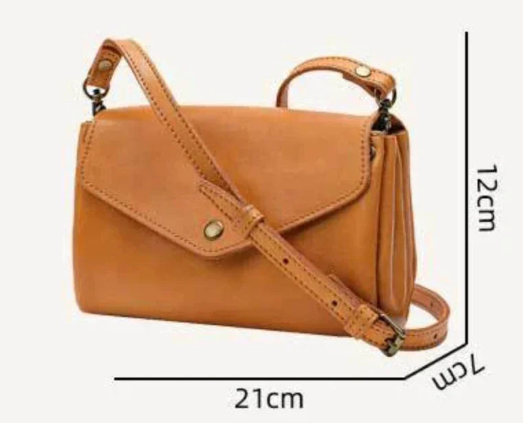 Small leather bag for women