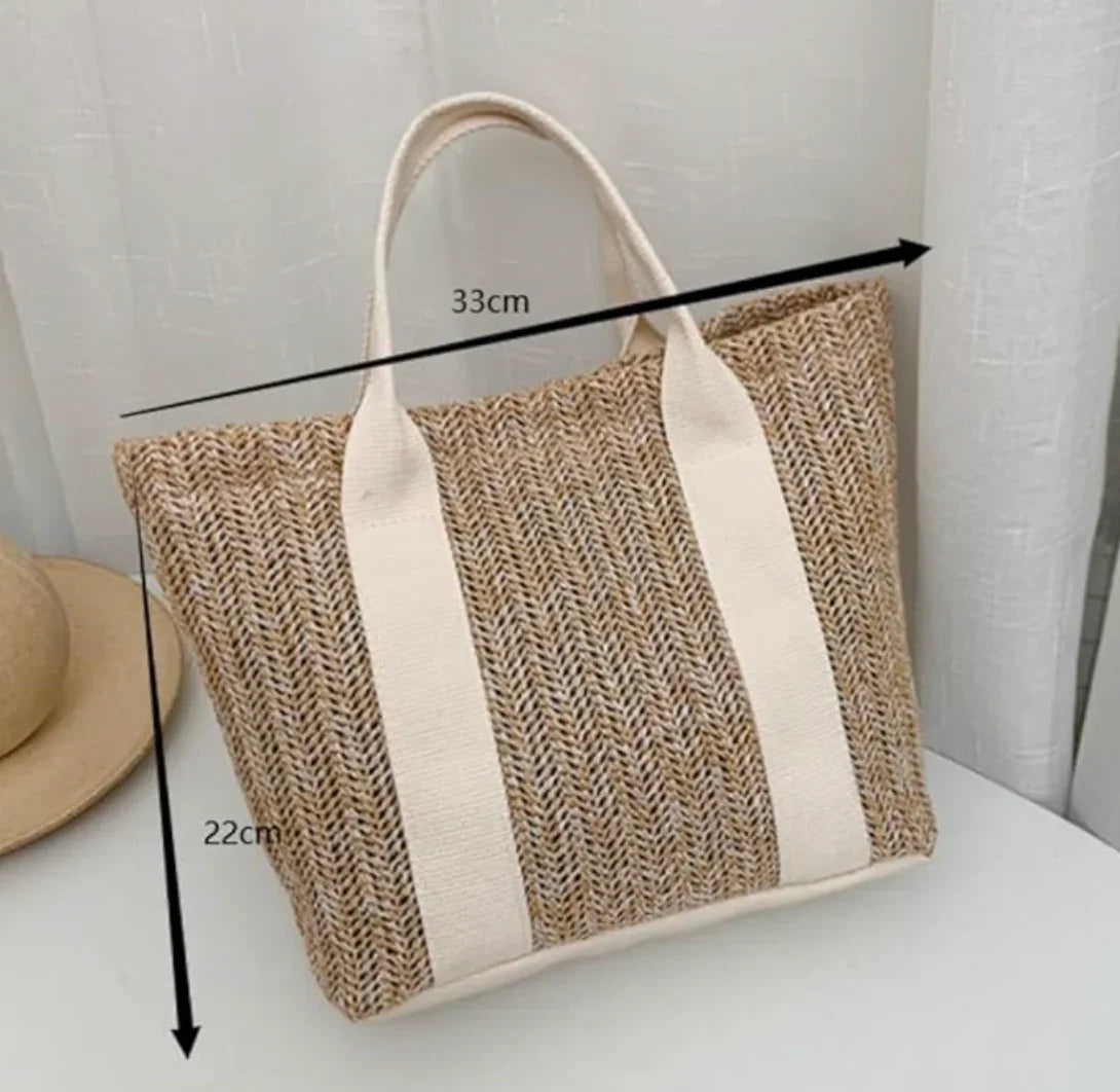 תיק קש מרווח לנשים