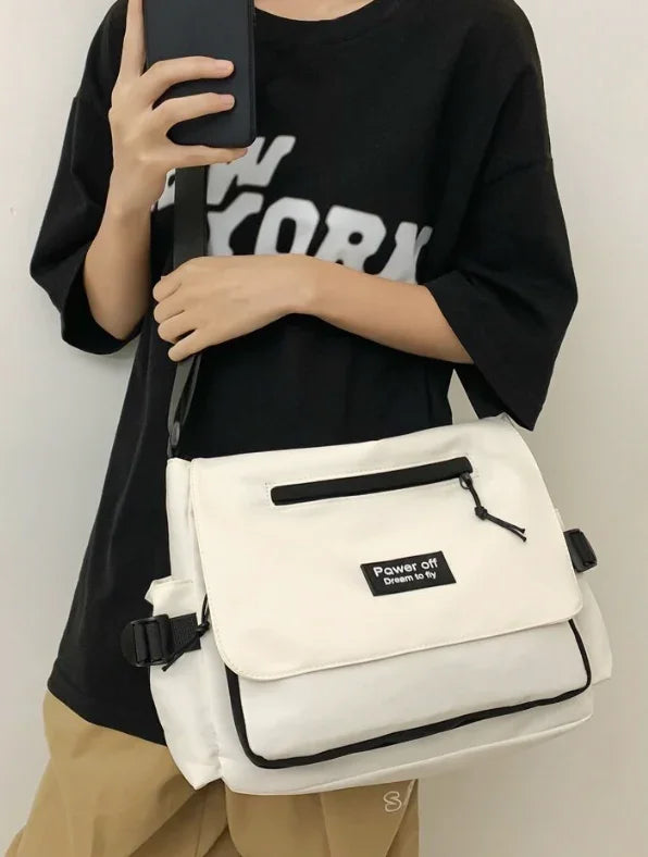 Casual design women's crossbody bag with cute pendant