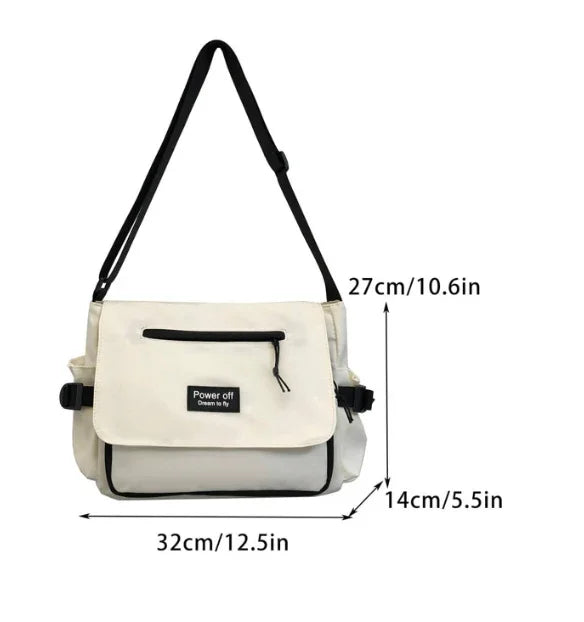 Casual design women's crossbody bag with cute pendant