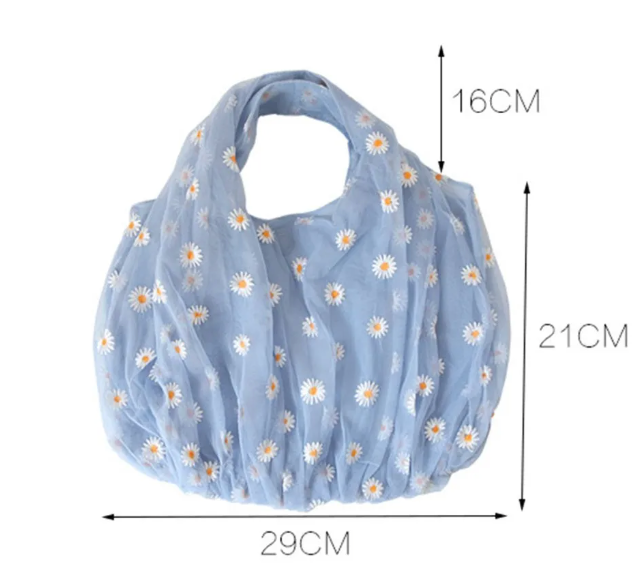 Women's floral canvas bag