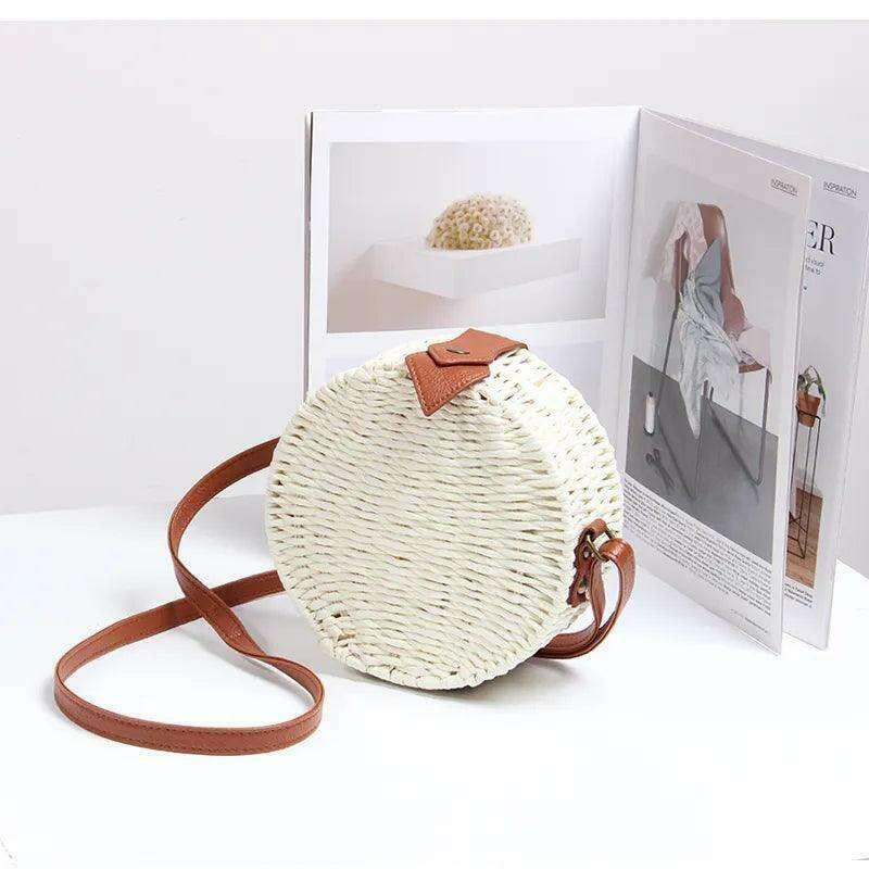 תיק צד עגול מקש לנשים