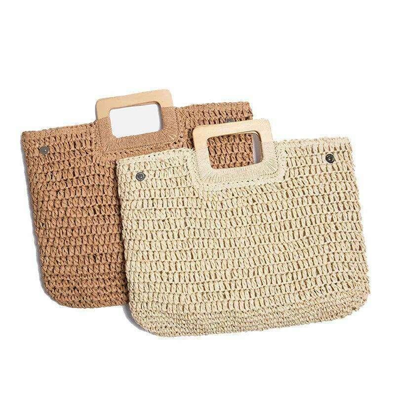 Large rattan bag
