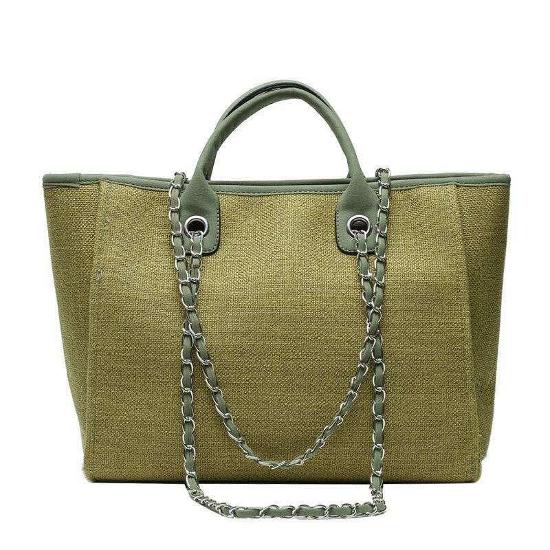 תיק בד קלאסי לנשים – פונקציונליות עם סטייל