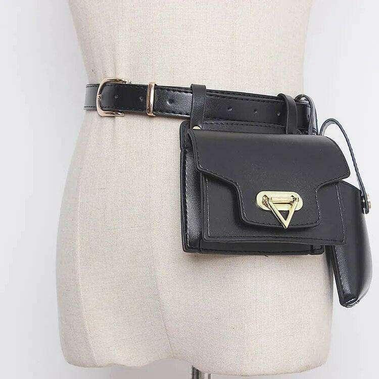 A set of waist bags for women with an elegant and modern design
