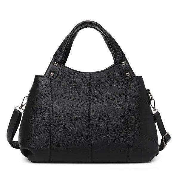 A feminine shoulder bag with a classic and durable design
