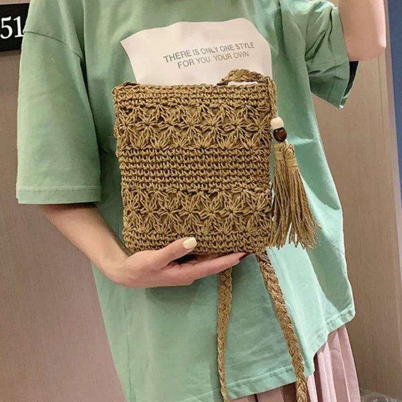 Handmade macrame bags for women