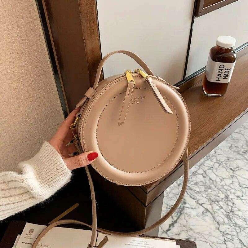 Women's round side bag