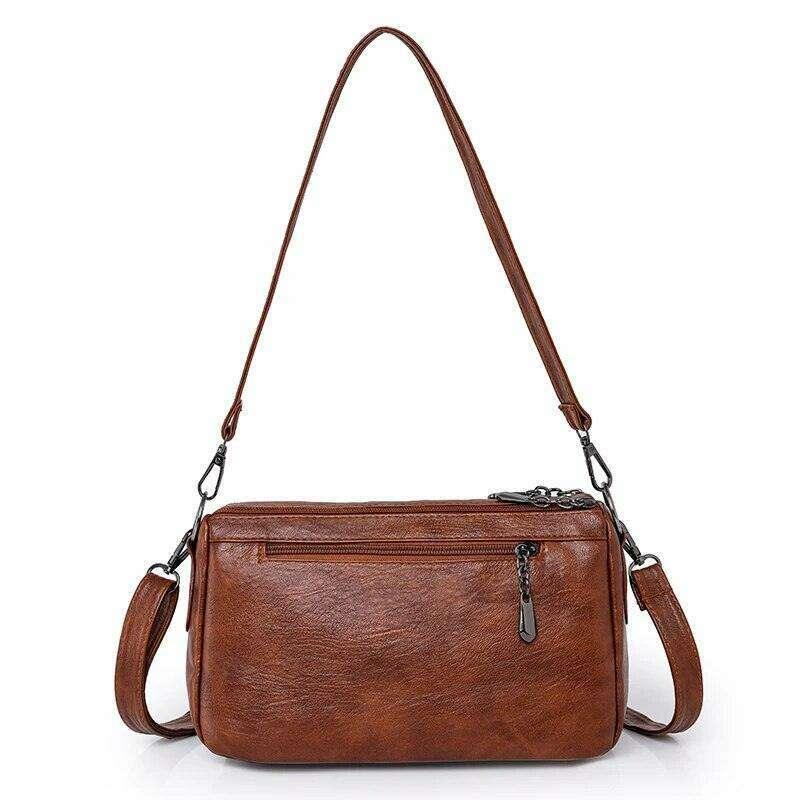 A women's side bag with an elegant and functional design