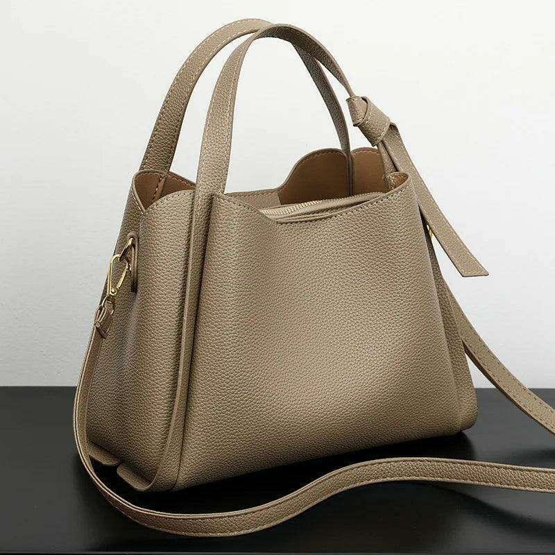 A classic handbag with a modern and elegant design