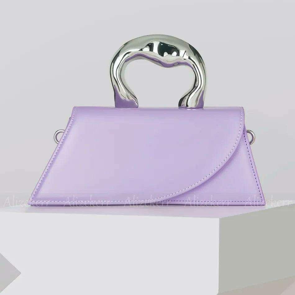 תיק צד מעור בסגנון מודרני לנשים