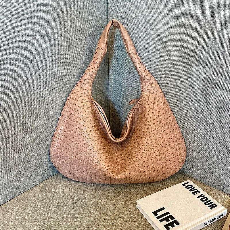 Women's braided side bag