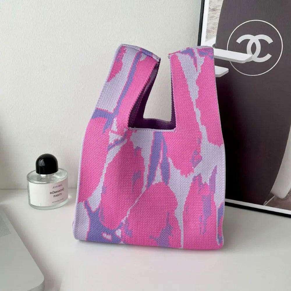 תיק קלוע בעבודת יד לנשים