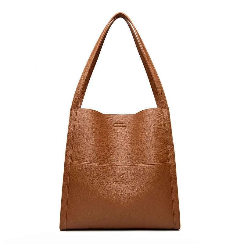 תיק כתף קלאסי מעור שחור לנשים – סטייל ויוקרה