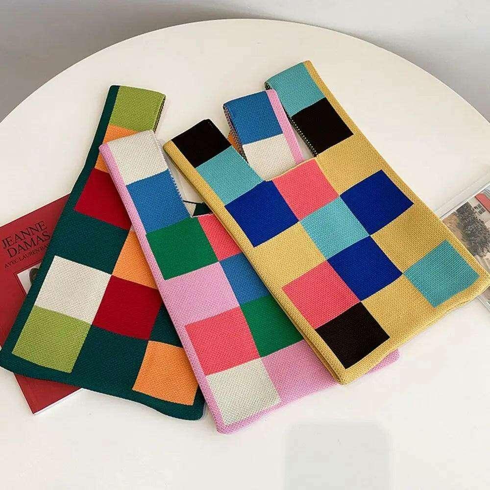 תיק קלוע בעבודת יד לנשים