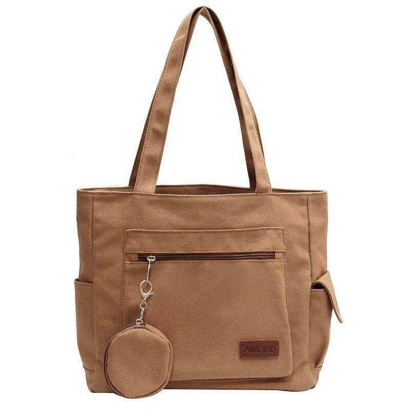 Fashionable canvas bag for women 