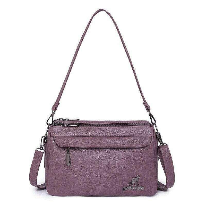 A women's side bag with an elegant and functional design