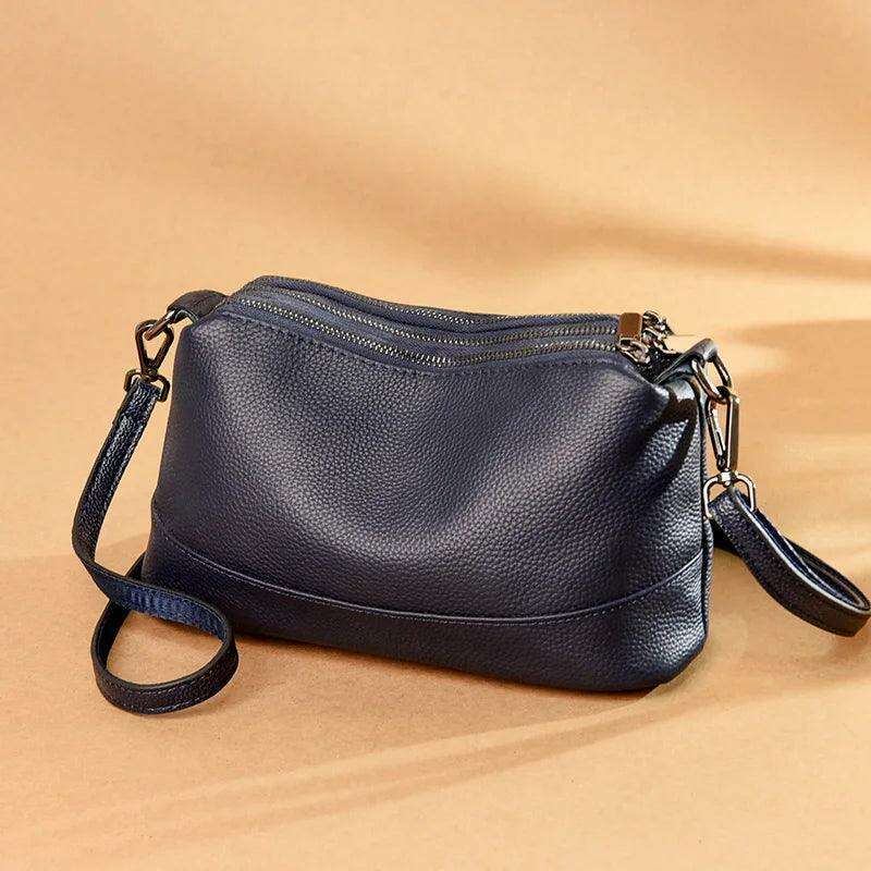 Small leather crossbody bag for women - comfort, beauty and style in one day