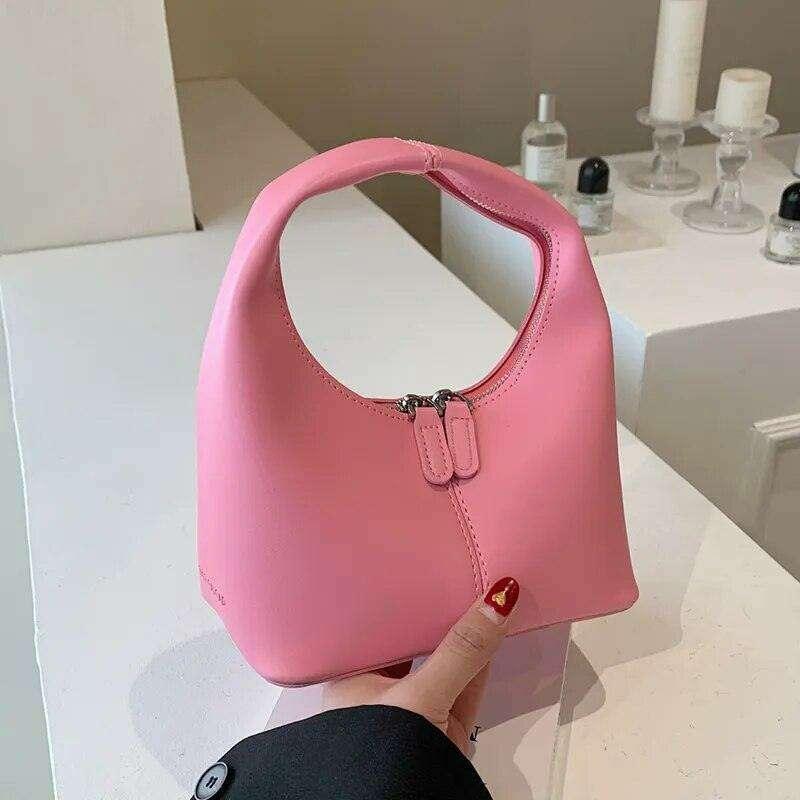 A women's handbag with a unique and elegant design