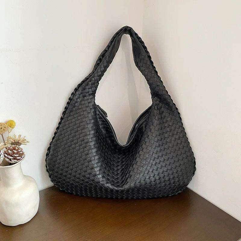 Women's braided side bag