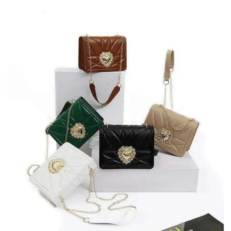 Chic square-shaped chain bag