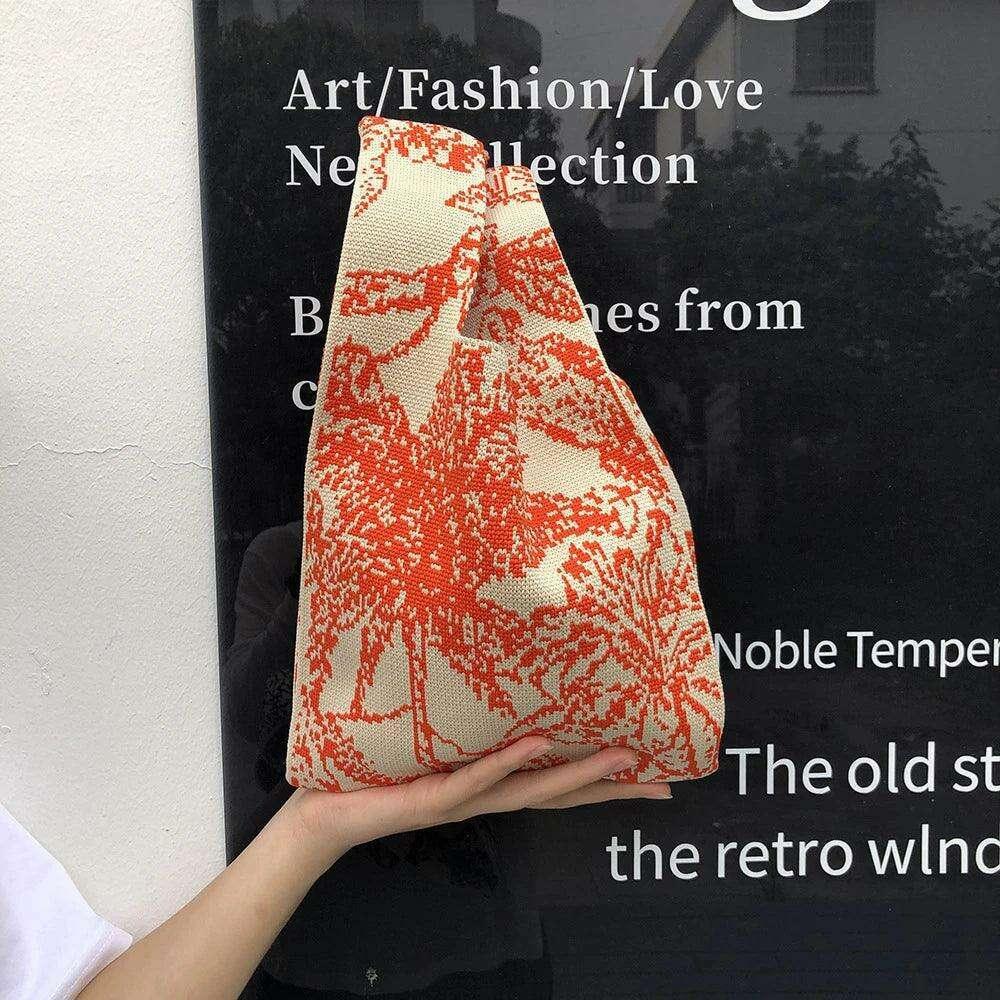 תיק בד בסגנון יפני