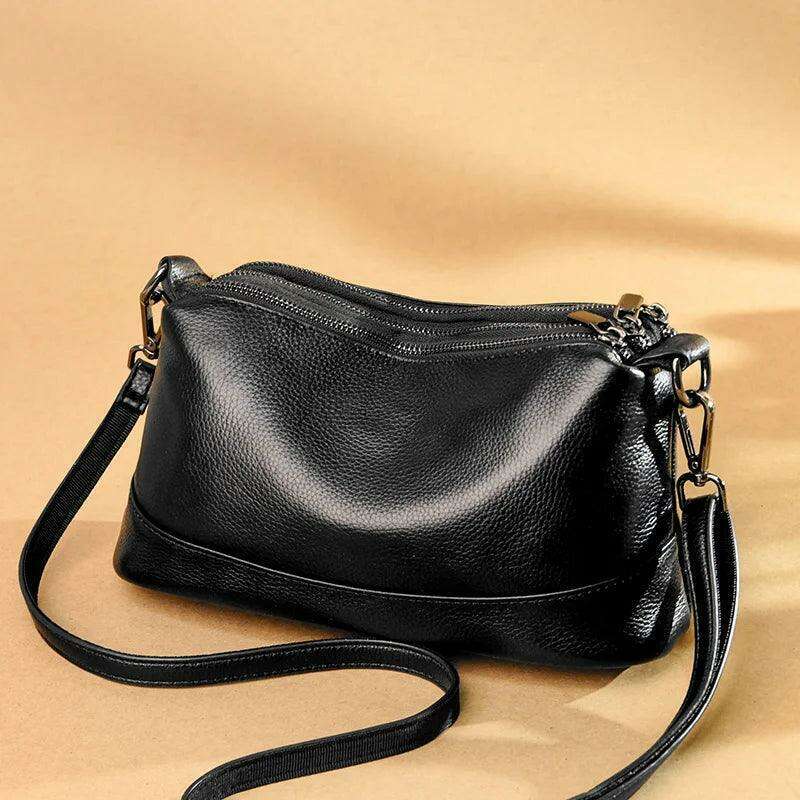Small leather crossbody bag for women - comfort, beauty and style in one day