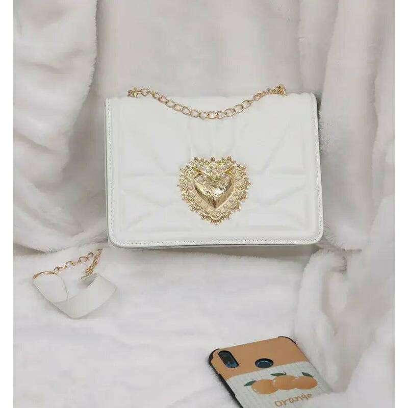 Chic square-shaped chain bag