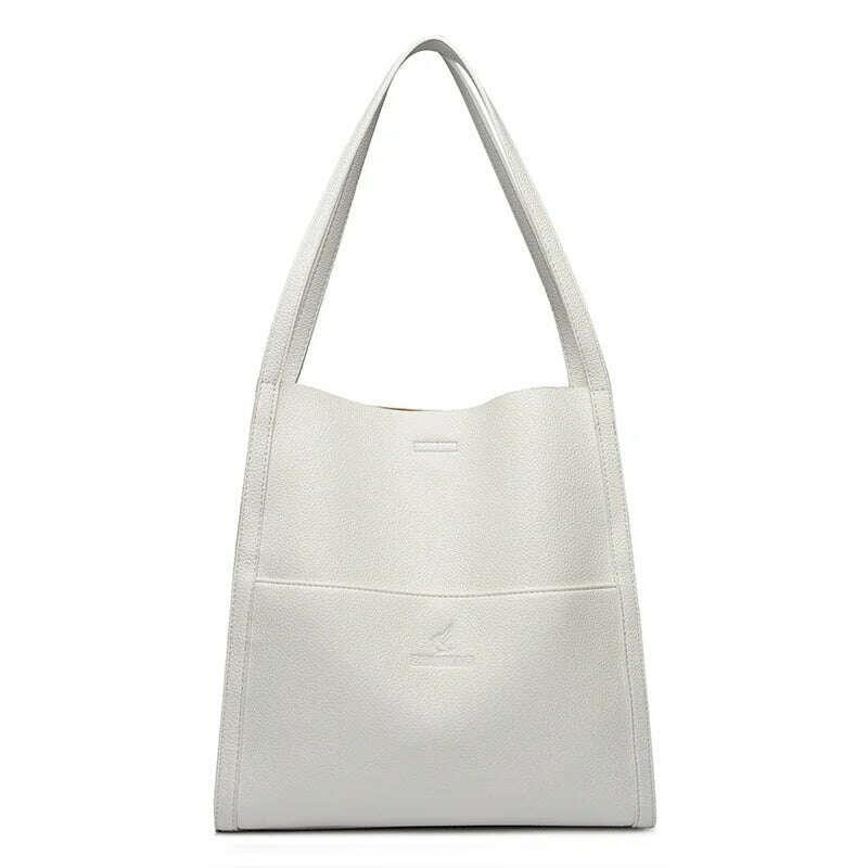 תיק כתף קלאסי מעור שחור לנשים – סטייל ויוקרה