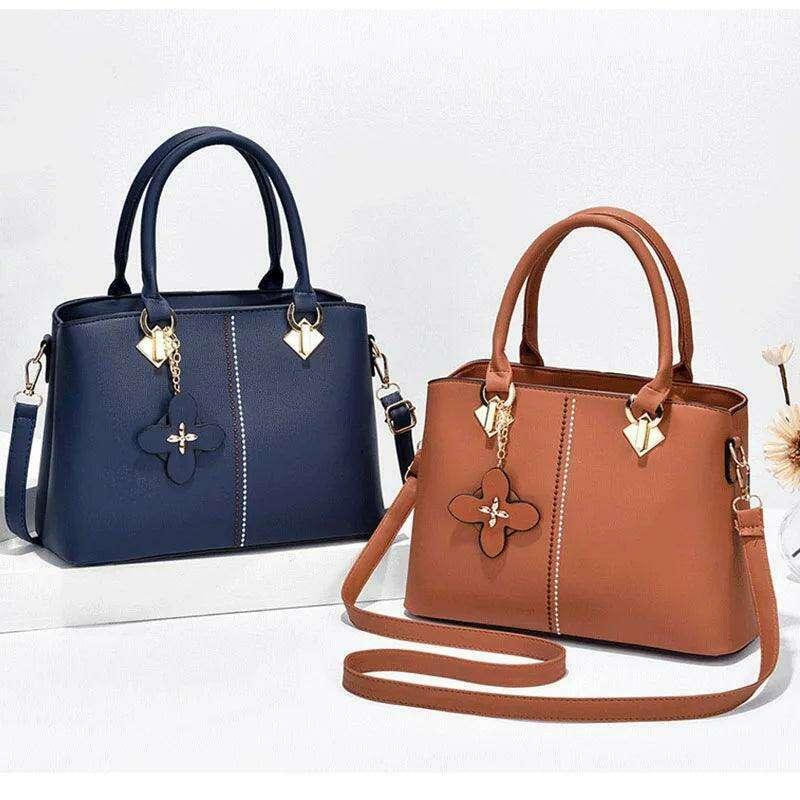 Luxury leather crossbody bag for women