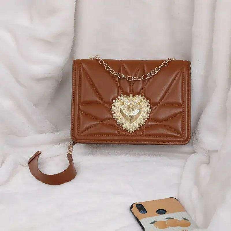 Chic square-shaped chain bag