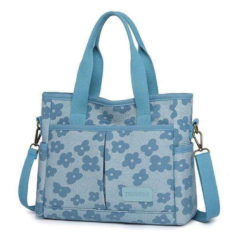 Women's canvas shoulder bag