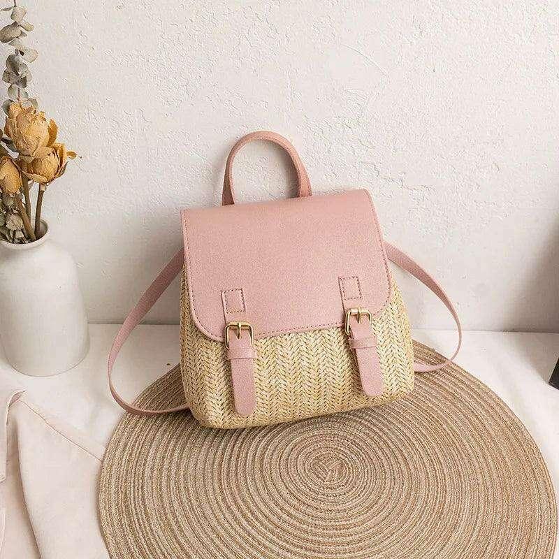 תרמיל קש בוהו לנשים