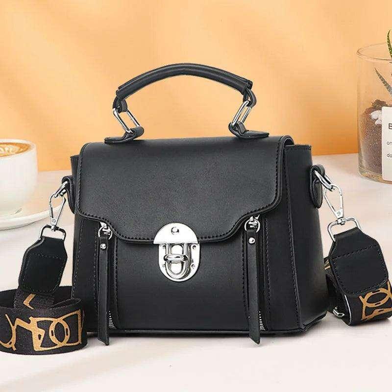 Handbag with adjustable shoulder strap for women