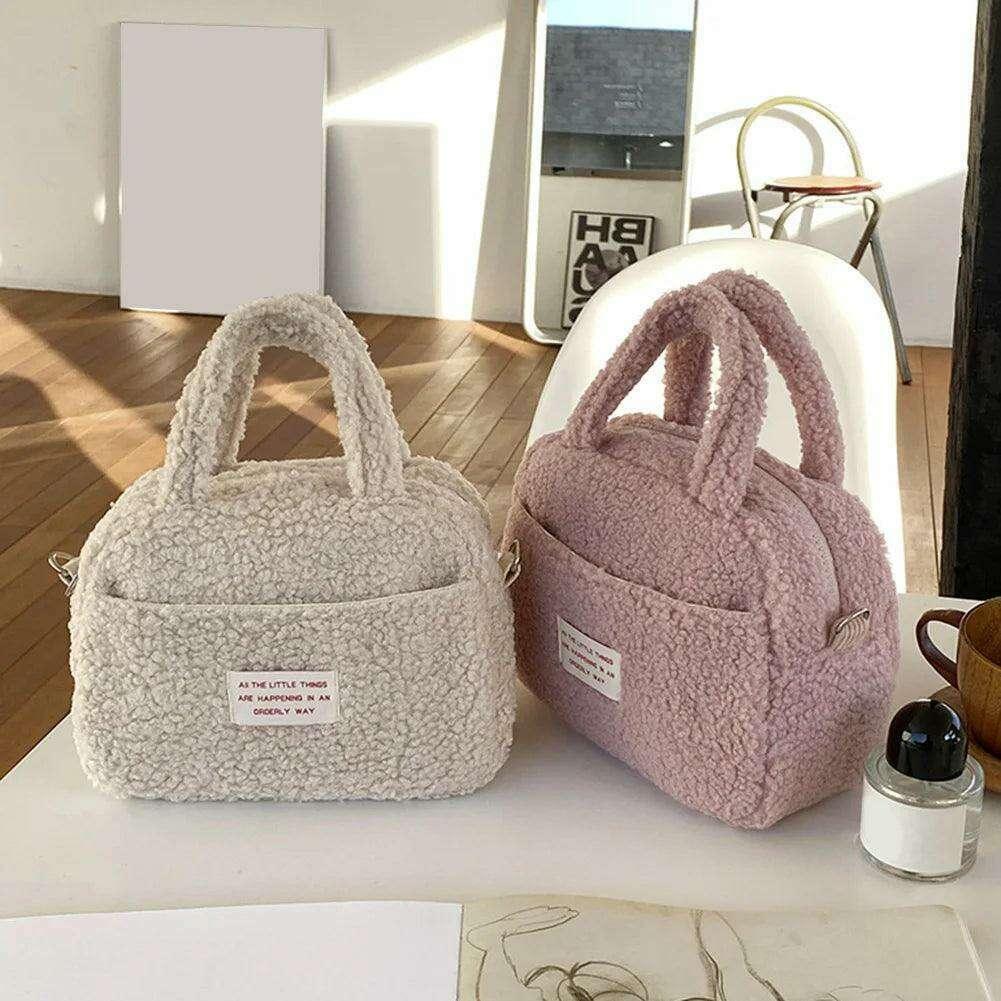 תיק פליז חמים ונעים לנשים