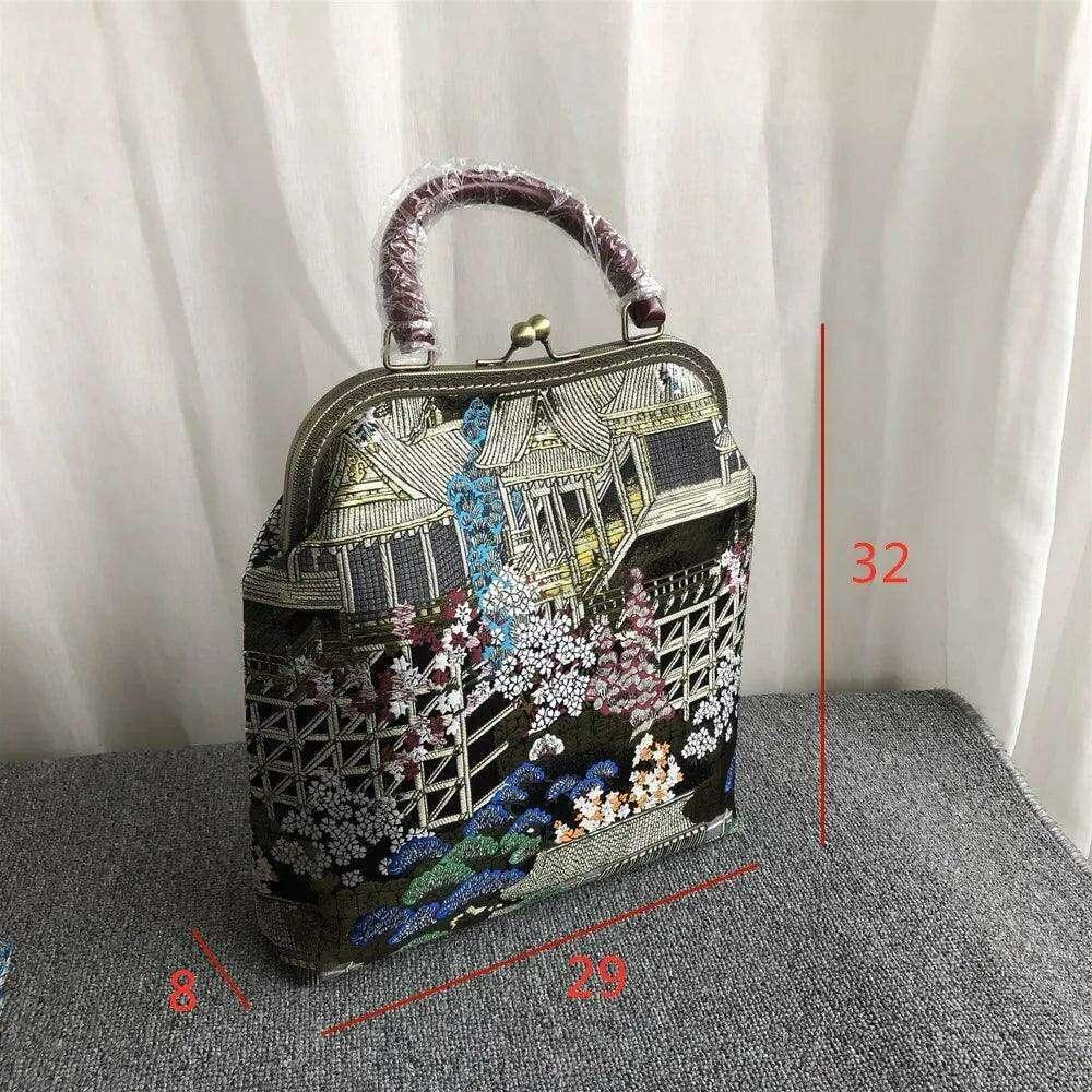 תיק ערב מעוצב בהשראה יפנית לנשים
