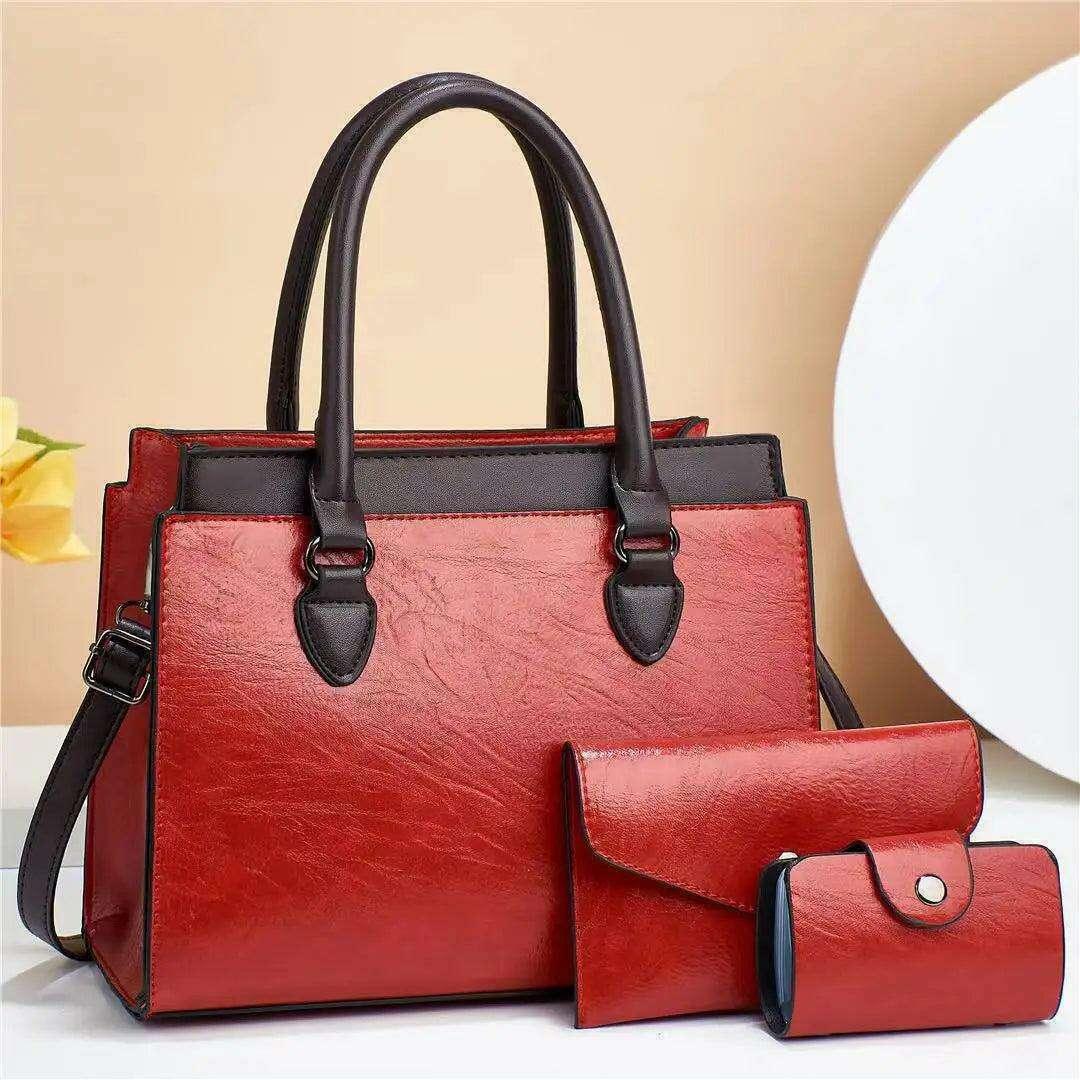 סט תיק טוט רטרו