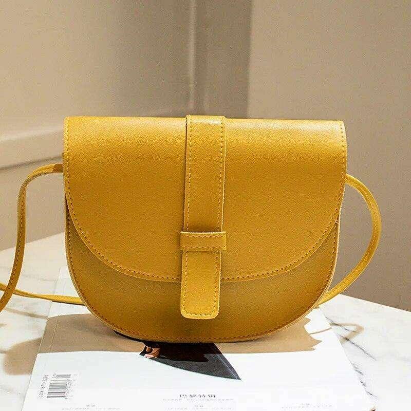 Minimalist Asian Style Saddle Bag for Women