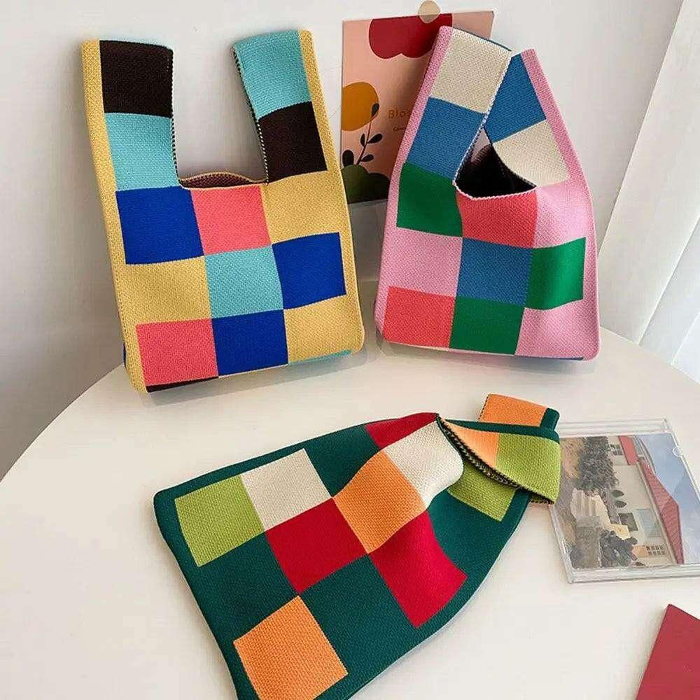 תיק קלוע בעבודת יד לנשים