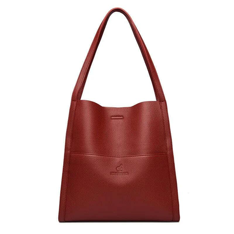 תיק כתף קלאסי מעור שחור לנשים – סטייל ויוקרה