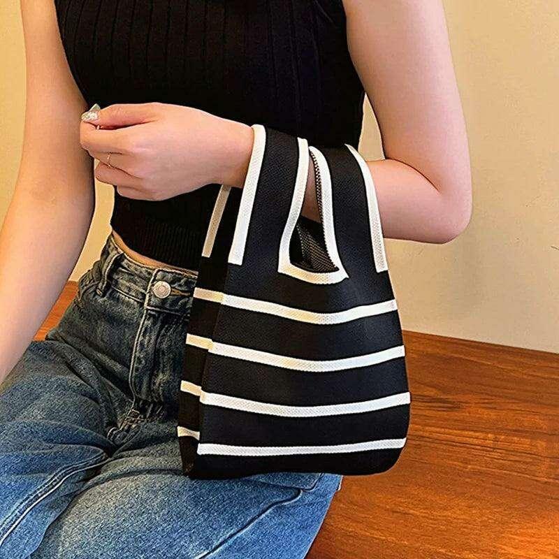 תיק קניות סרוג רב פעמי