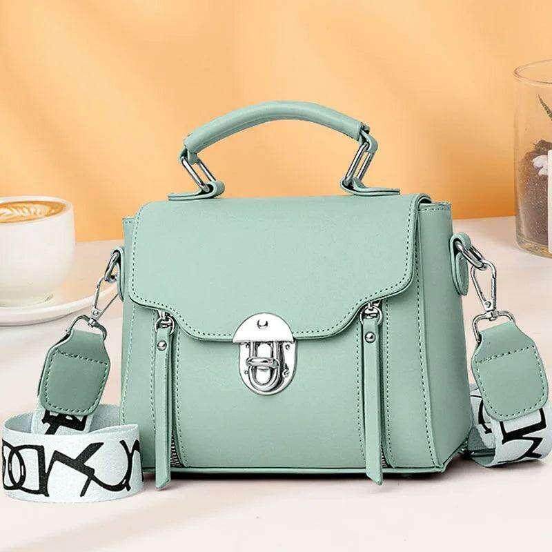 Handbag with adjustable shoulder strap for women